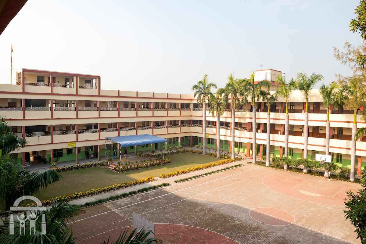 Guru Nanak Mission Public School exterior angle view - Dhahan Kaleran, SBS Nagar, Punjab, India