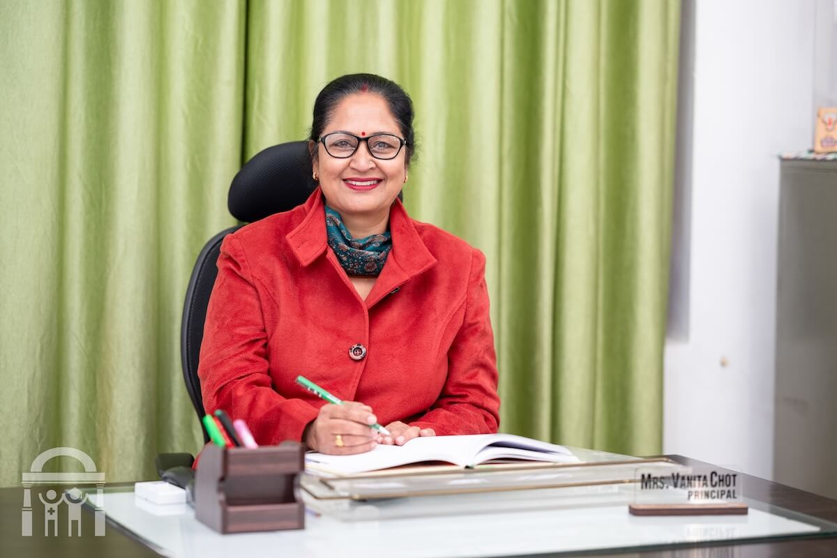 Mrs. Vanita Chot, Principal at Guru Nanak Mission Public School, Dhahan Kaleran, SBS Nagar, Punjab, India